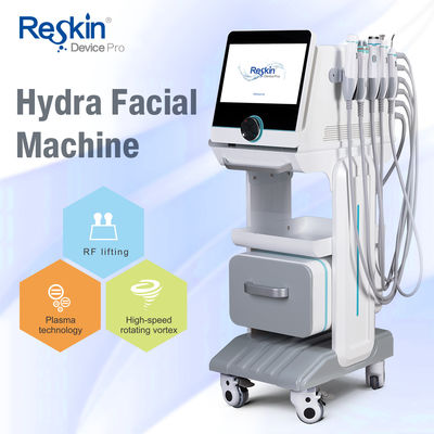 satın al 6-in-1 Hydra Facial Machine Non-invasive and Painless Oxygen Skin Care Radio Frequency Skin Tightening Machine Çevrimiçi üretim